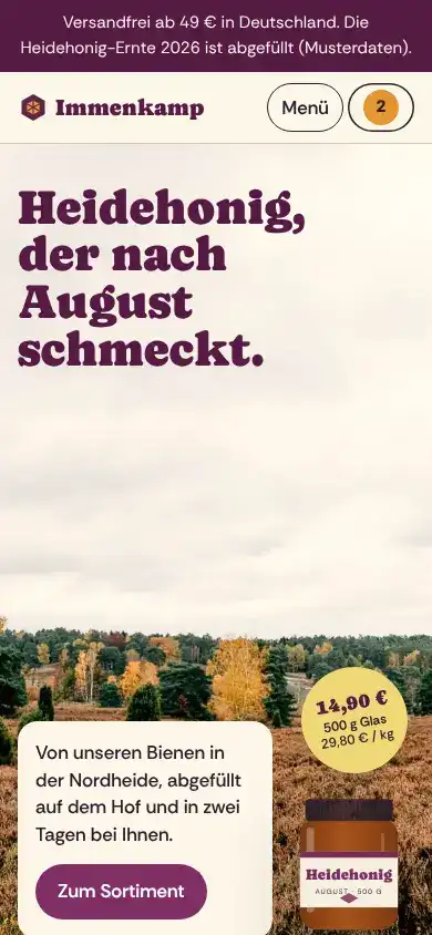 Immenkamp on a phone
